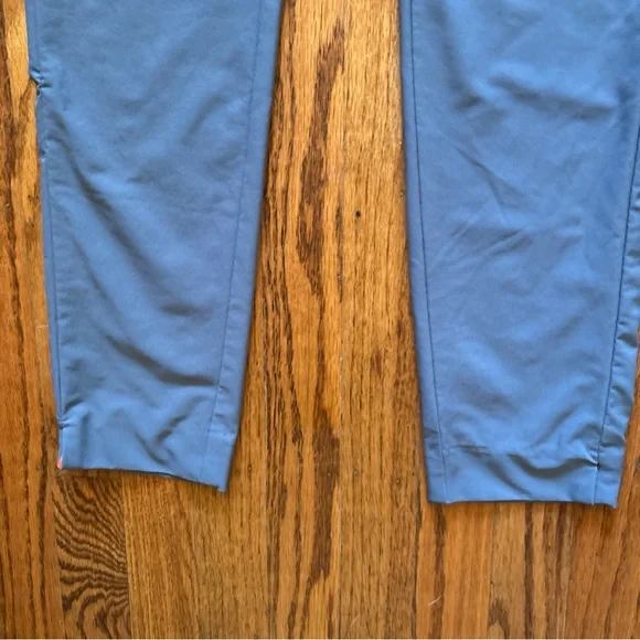 KJUS Golf Pant Womens 34 XS Steel Blue Ikala 7/8 Treggings Pull On Ankle Length - Picture 7 of 16